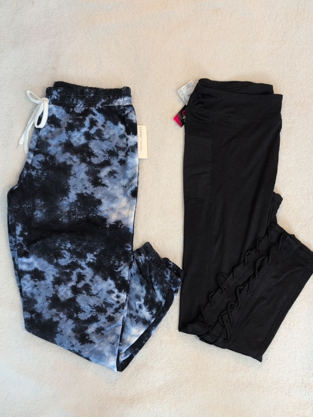 NWT Plus Size 1X Tie Dye Joggers & Zone Pro Pocket Leggings